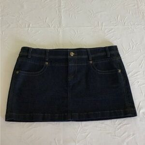Princess Vera Wang Dark Blue Mini Skirt Item #216